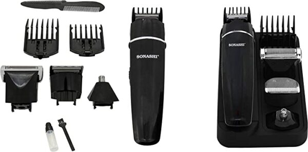 ماكينة حلاقة الشعر للرجال من سوناشي - اسود، SHC-1014U احصل على مظهر رائع مع ماكينة حلاقة الشعر للرجال السوداء من سوناشي، SHC-1014U. تقنية متطورة لتحقيق أفضل النتائج. اشترِ الآن.